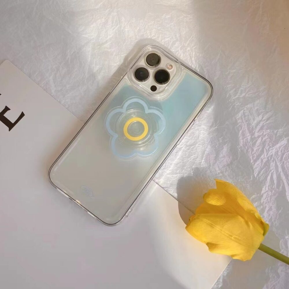 Advanced Gradient Blue Colorful Shell Bracket For Mobile Phone Cases - Image 3