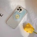 Advanced Gradient Blue Colorful Shell Bracket For Mobile Phone Cases - Image 3