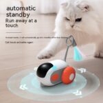 Remote Control Interactive Cat Car Toy USB Charging Chasing Automatic Self-moving Remote Smart Control Car Interactive Cat Toy Pet Products - Image 7