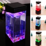 Colorful LED jellyfish night light - Image 3