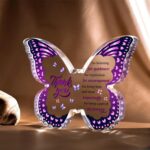 Mother's Day Gifts For Mom Grandma Nana DIY Unique Mom Birthday Gift Ideas Butterfly-Shaped Acrylic Keepsake Gifts For Mothers Day - Image 9
