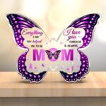 Mother's Day Gifts For Mom Grandma Nana DIY Unique Mom Birthday Gift Ideas Butterfly-Shaped Acrylic Keepsake Gifts For Mothers Day - Image 7