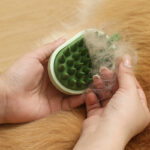 Soft Silicone Pets Hair Remover Comb Handheld Bath Shower Hair Shampoo Massage Brush For Dogs Cats Cleaning Tools Pet Products - Image 4