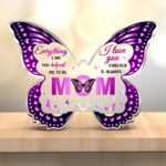 Mother's Day Gifts For Mom Grandma Nana DIY Unique Mom Birthday Gift Ideas Butterfly-Shaped Acrylic Keepsake Gifts For Mothers Day - Image 3