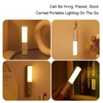 New Style Smart Human Body Induction Motion Sensor LED Night Light For Home Bed Kitchen Cabinet Wardrobe Wall Lamp - Image 6