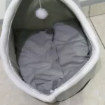 Pet Tent Cave Bed for Cats Small Dogs Self-Warming Cat Tent Bed Cat Hut Comfortable Pet Sleeping Bed Foldable Removable Washable photo review