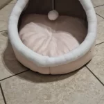 Pet Tent Cave Bed for Cats Small Dogs Self-Warming Cat Tent Bed Cat Hut Comfortable Pet Sleeping Bed Foldable Removable Washable photo review