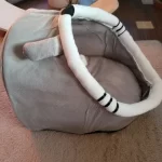 Pet Tent Cave Bed for Cats Small Dogs Self-Warming Cat Tent Bed Cat Hut Comfortable Pet Sleeping Bed Foldable Removable Washable photo review