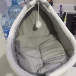 Pet Tent Cave Bed for Cats Small Dogs Self-Warming Cat Tent Bed Cat Hut Comfortable Pet Sleeping Bed Foldable Removable Washable photo review
