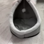 Pet Tent Cave Bed for Cats Small Dogs Self-Warming Cat Tent Bed Cat Hut Comfortable Pet Sleeping Bed Foldable Removable Washable photo review