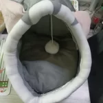 Pet Tent Cave Bed for Cats Small Dogs Self-Warming Cat Tent Bed Cat Hut Comfortable Pet Sleeping Bed Foldable Removable Washable photo review