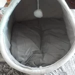 Pet Tent Cave Bed for Cats Small Dogs Self-Warming Cat Tent Bed Cat Hut Comfortable Pet Sleeping Bed Foldable Removable Washable photo review