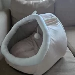 Pet Tent Cave Bed for Cats Small Dogs Self-Warming Cat Tent Bed Cat Hut Comfortable Pet Sleeping Bed Foldable Removable Washable photo review