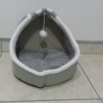 Pet Tent Cave Bed for Cats Small Dogs Self-Warming Cat Tent Bed Cat Hut Comfortable Pet Sleeping Bed Foldable Removable Washable photo review