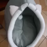 Pet Tent Cave Bed for Cats Small Dogs Self-Warming Cat Tent Bed Cat Hut Comfortable Pet Sleeping Bed Foldable Removable Washable photo review