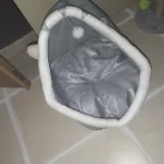 Pet Tent Cave Bed for Cats Small Dogs Self-Warming Cat Tent Bed Cat Hut Comfortable Pet Sleeping Bed Foldable Removable Washable photo review