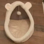 Pet Tent Cave Bed for Cats Small Dogs Self-Warming Cat Tent Bed Cat Hut Comfortable Pet Sleeping Bed Foldable Removable Washable photo review