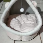 Pet Tent Cave Bed for Cats Small Dogs Self-Warming Cat Tent Bed Cat Hut Comfortable Pet Sleeping Bed Foldable Removable Washable photo review