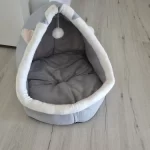 Pet Tent Cave Bed for Cats Small Dogs Self-Warming Cat Tent Bed Cat Hut Comfortable Pet Sleeping Bed Foldable Removable Washable photo review
