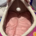 Pet Tent Cave Bed for Cats Small Dogs Self-Warming Cat Tent Bed Cat Hut Comfortable Pet Sleeping Bed Foldable Removable Washable photo review