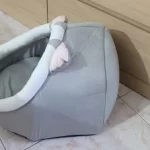 Pet Tent Cave Bed for Cats Small Dogs Self-Warming Cat Tent Bed Cat Hut Comfortable Pet Sleeping Bed Foldable Removable Washable photo review