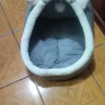 Pet Tent Cave Bed for Cats Small Dogs Self-Warming Cat Tent Bed Cat Hut Comfortable Pet Sleeping Bed Foldable Removable Washable photo review