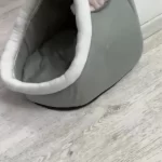 Pet Tent Cave Bed for Cats Small Dogs Self-Warming Cat Tent Bed Cat Hut Comfortable Pet Sleeping Bed Foldable Removable Washable photo review