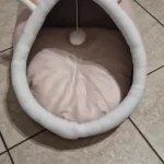 Pet Tent Cave Bed for Cats Small Dogs Self-Warming Cat Tent Bed Cat Hut Comfortable Pet Sleeping Bed Foldable Removable Washable photo review