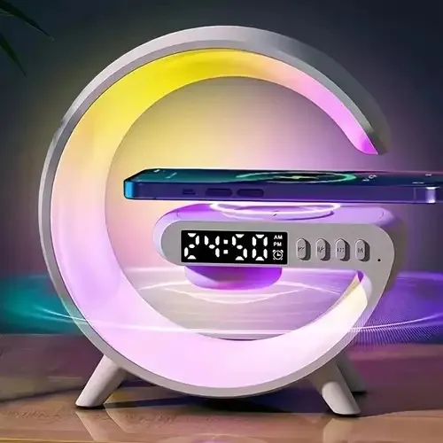 G63 Bluetooth Speaker Atmosphere Light Wireless Charger