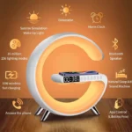 G63 Bluetooth Speaker Atmosphere Light Wireless Charger - Image 3