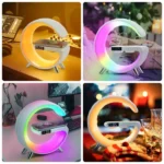 G63 Bluetooth Speaker Atmosphere Light Wireless Charger - Image 4