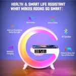 G63 Bluetooth Speaker Atmosphere Light Wireless Charger - Image 2