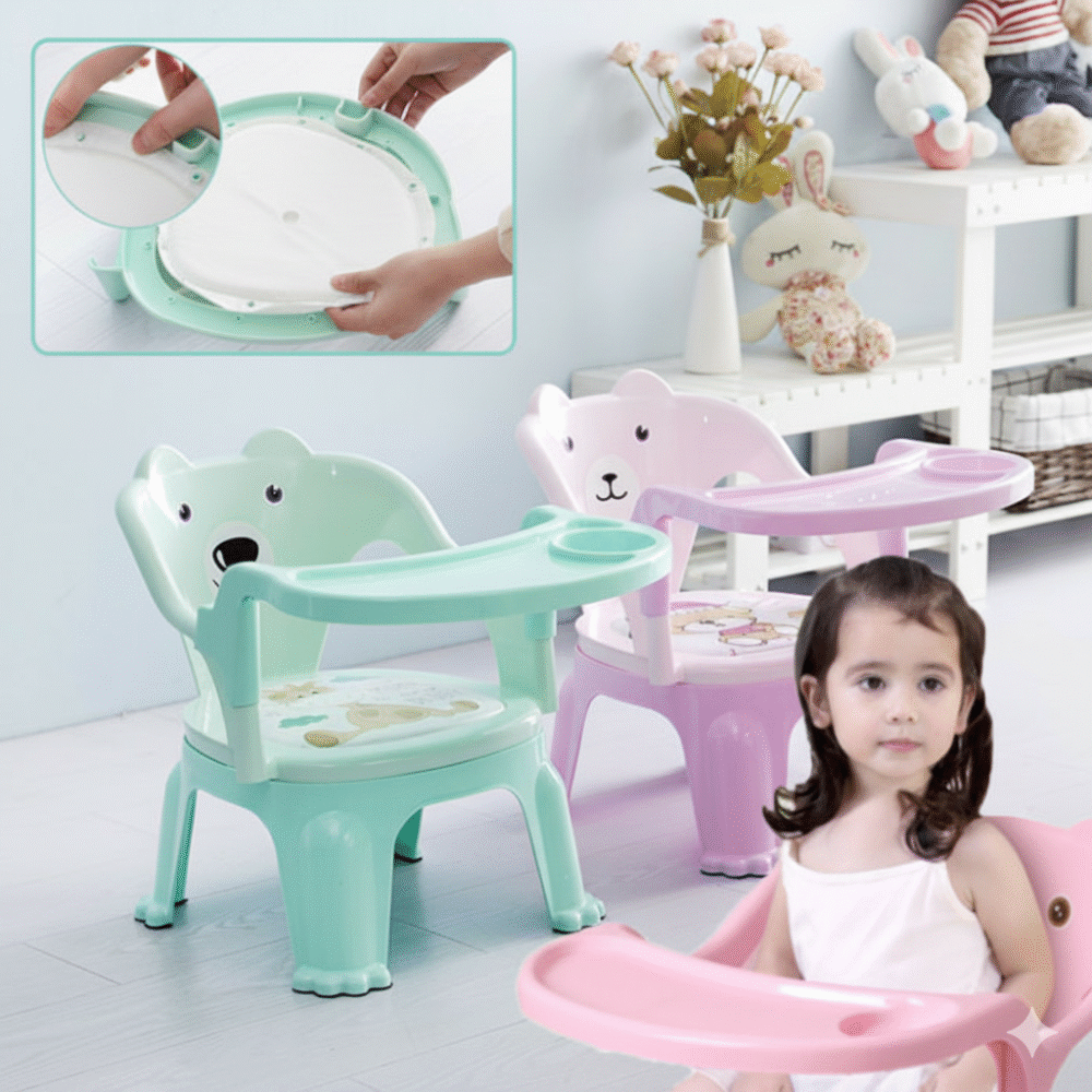 Children’s Dining Chair with Plate Baby